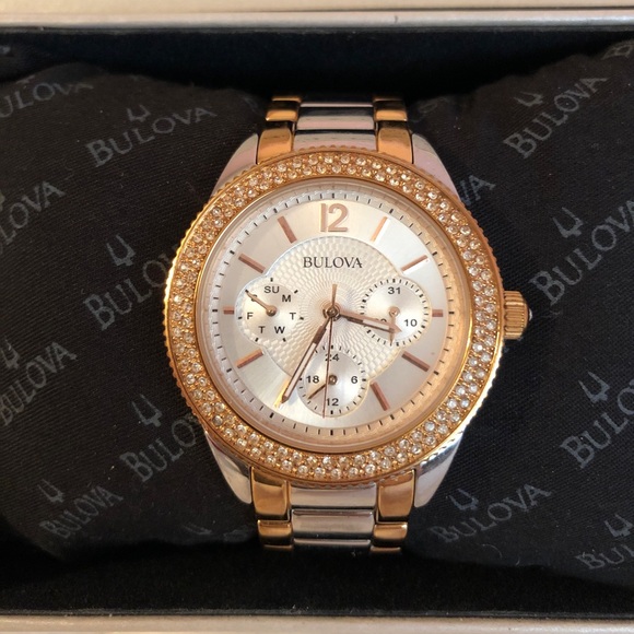 Women’s Bulova Two Tone Watch - Picture 2 of 5